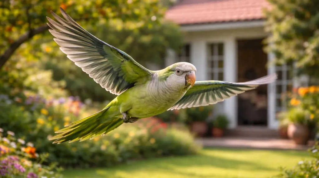 Wat het betekent als parkieten rond je huis vliegen